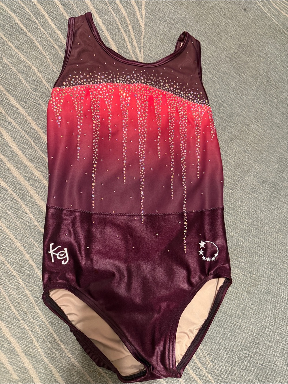 Koko & Gigi by Little Stars rhinestone leotard! Beautiful and like new size CL